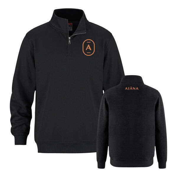 Flux Unisex Printed Quarter Zip Thumbnail